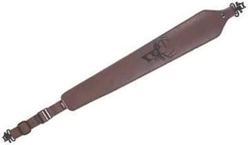 Picture of Allen Shooting Accessories, Gun Slings - Cobra Padded Tanned Leather Rifle Sling w/Swivels