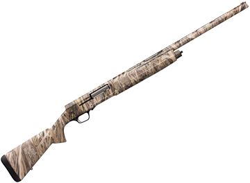 Picture of Browning A5 Semi-Auto Shotgun - 12Ga, 3-1/2", 28", Lightweight Profile, Vented Rib, Mossy Oak Shadow Grass Habitat Camo, Alloy Receiver, Composite Stock, 4rds, Fiber Optic Front & Ivory Mid Bead, Invector DS Chokes