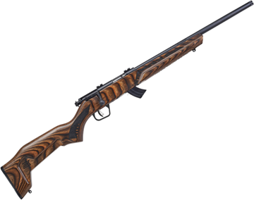 Picture of Savage 26737 Mark II Minimalist Bolt Action Rifle, 22 LR, Brown Laminate Stock, 18 In. Barrel, AccuTrigger, 10 Round Magazine