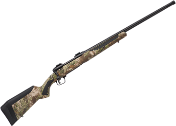 Picture of Savage 57004 110 Predator Bolt Action Rifle, 6.5 Crd, Blued 22"Bbl Rt Max1Camo Accustock W/Accufit, Thread Hvy Bbl, Accutrigger, Dbm