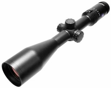 Picture of Zeiss Hunting Sports Optics, Conquest V4 Riflescope - 4-16x44mm, 30mm, ZBi Reticle (#68), SFP, Capped Elevation Turret, Illuminated, 1/4 MOA Click Adjustment, CR2032, Matte Black