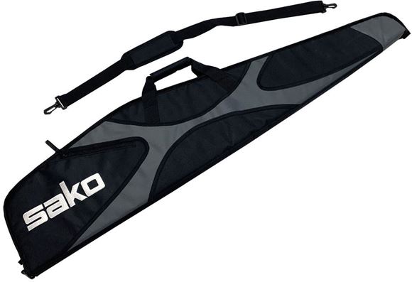 Picture of Sako Cases - Medium Scoped Rifle Case, 46", With Strap, Black/Grey