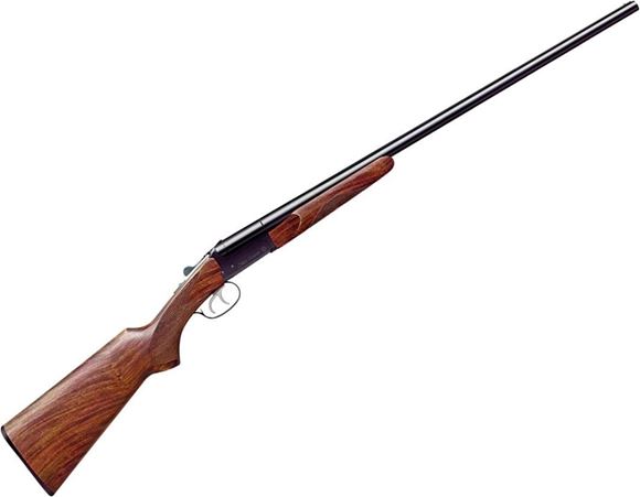 Picture of Stoeger Industries IGA Uplander Field Side-by-Side Shotgun - 20Ga, 3", 26", Blued, A-Grade Satin Walnut Stock, Brass Bead Front Sight, (IC,M), Double Trigger