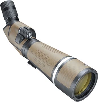 Picture of Bushnell Forge Angled (45 Degree) Spotting Scope - 20-60x80mm, ED Prime Extra-Low Dispersion Glass, 2-Speed Dual Focus Controls, EXO Barrier