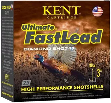 Kent Ultimate Fast Lead w/ Diamond Shot Shotgun Ammunition — Reliable Gun