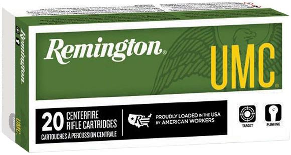 Picture of Remington UMC Rifle Ammunition - 303 British, 174Gr, FMJ, 20rds Box, 2475fps