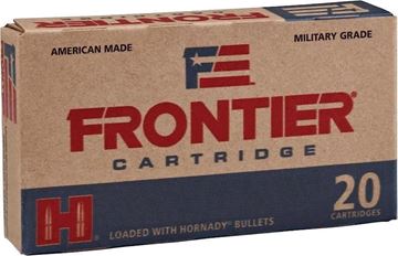 Picture of Hornady Frontier Cartridge Rifle Ammo - 223 Rem, 55Gr, HP Match, 20rds Box