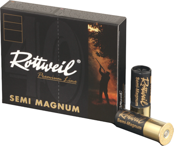 Picture of RWS Rottweil Premium Line Hunting Shotgun Ammo - Semi Magnum, 12Ga, 70mm (2-3/4"), 40g, 1-3/8oz, #6 Shot, 10rds Box