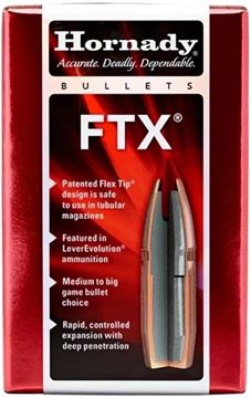 Picture of Hornady Rifle Bullets, FTX - 45 Caliber (.458") (45-70 & 450 Marlin), 325Gr, FTX, 50ct Box