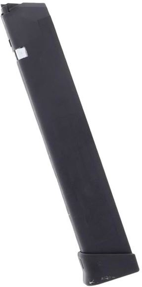 Picture of Glock Factory Extended Magazine - 9x19mm, 10/33rds, 33 restricted to 10. Fits Glock 17,19,26,34