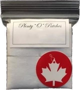 Picture of Plenty "O" Patches Cotton Patches - .25 Cal / 6.5mm / .270 Cal R, Square 1-3/8", 100pcs