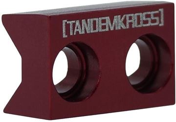 Picture of TandemKross Gun Parts - Barrel Retaining V-Block, for Ruger 10/22, Red