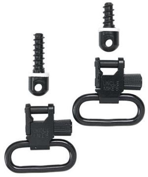 Picture of Uncle Mike's Swivels Standard Swivels - Wood Screw Type Swivels For Bolt-Action (QD 115 RGS), 1", Blued