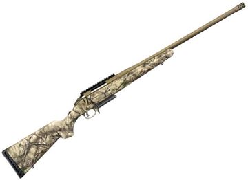 Picture of Ruger American Bolt Action Rifle - 7mm-08 Rem, 22", Threaded w/ Brake, Burnt Bronze Cerakote Action and Barrel, Go Wild Camo Composite Stock, AI-Style Mag, 3rds