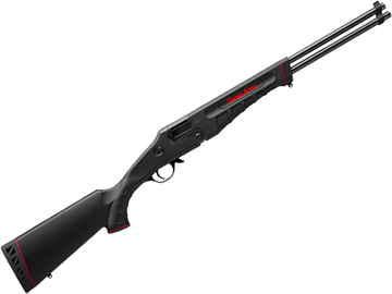 Picture of Savage Arms Speciality Series Model 42 Takedown Break-Open Combination Gun - 22 WMR/410 Bore, 20", Matte Black, Carbon Steel, Matte Black Synthetic Stock, Adjustable Sight