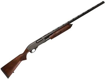 Picture of Remington Model 870 Field Master Compact Jr Pump Action Shotgun - 20Ga, 3", 18-3/4", Vented Rib, Matte Black, Matte Black Synthetic Stock, 4rds, Adjustable LOP Kit, Rem Choke (Full, Mod, Imp Cyl)