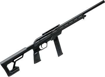 Picture of Savage 64 Precision FVNS-SR Semi-Auto Rifle - 22 LR, 16.5" Heavy Bbl Threaded, Black Synthetic Stock Chassis, 20 MOA Rail, M-Lok Forend, 20 Rnd Mag