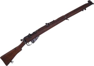 Picture of Surplus Lee Enfield No1 Mk III* Bolt-Action Rifle - 303 British, 25" Barrel, Full Military Wood Stock, 1940's BSA Mfg., 10rd Mag, Fair Condition