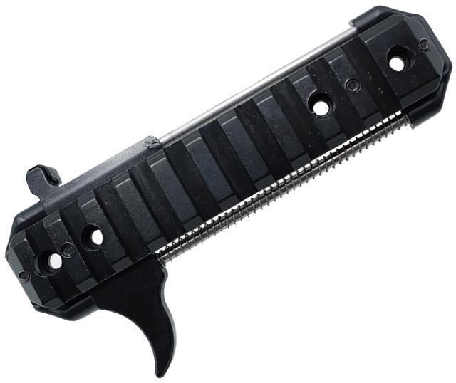 TandemKross Gun Parts Spartan Skeletonized Charging Handle, Red