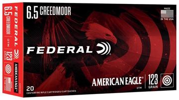 Picture of Federal American Eagle Rifle Ammo - 6.5 Creedmoor, 123gr, OTM, 20rds Box
