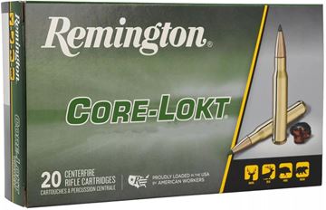 Picture of Remington Core-Lokt Centerfire Rifle Ammo - 300 Win Mag, 150Gr, Core-Lokt, PSP, 20rds Box