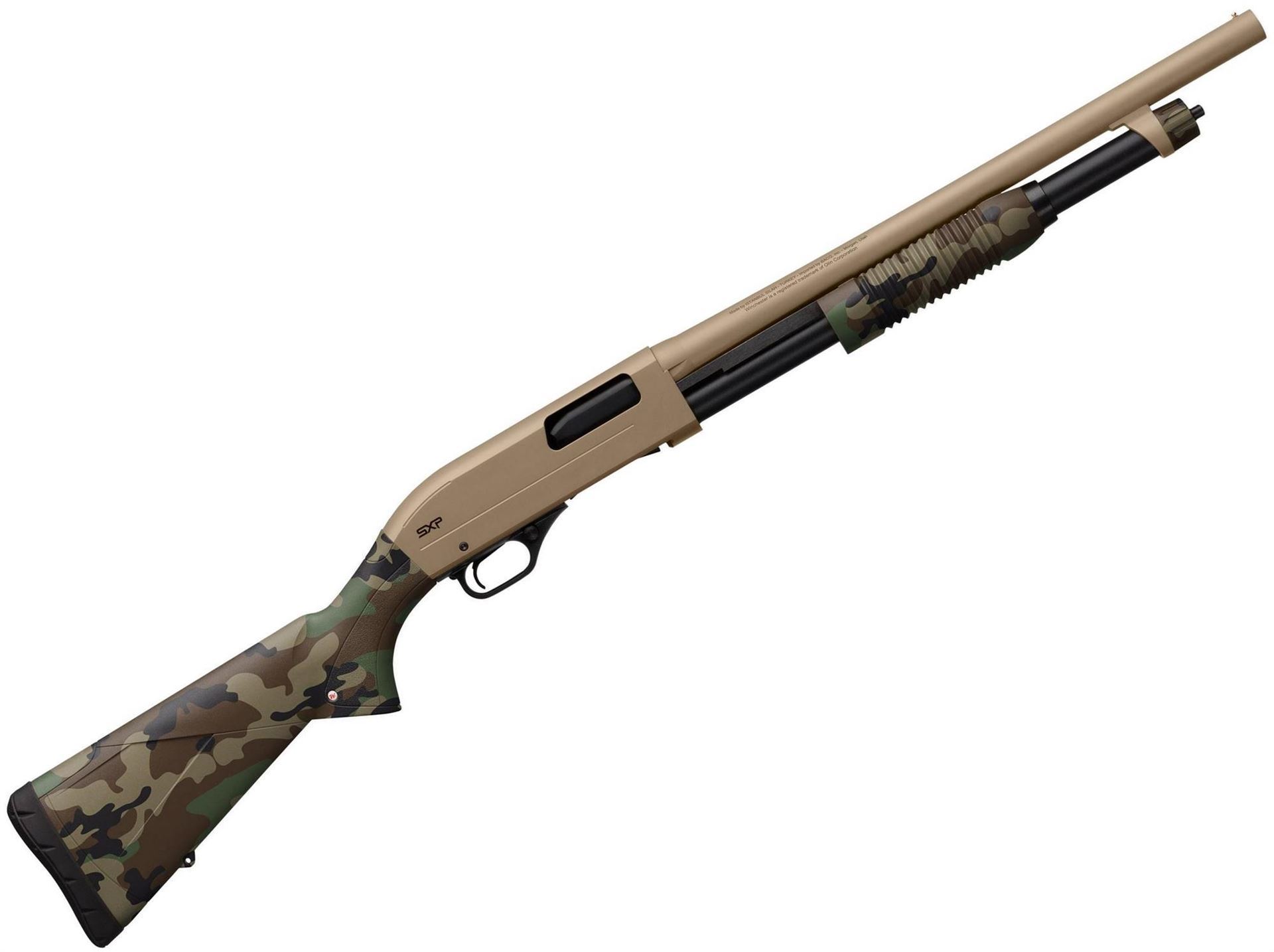 Winchester SXP Woodland Defender Pump-Action Shotgun. Reliable Gun ...