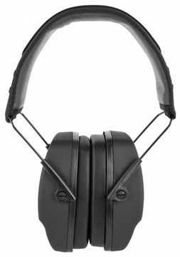 Picture of Axil Hearing Protection - TRACKR Series Passive Ear Muffs, 25 dB NRR, Ultra-Compact, Sweat Proof, Adjustable Headband