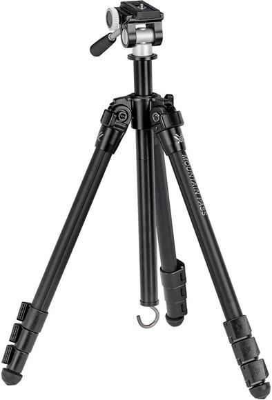 Picture of Vortex Optics Mountain Pass Tripod Kit - 9-56 Inches, Two Way Pan Head, 3.1 Pounds