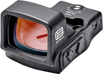 Picture of EOTech Holographic Weapon Sights - Model EFLX, Mini Reflex Pistol Sight, Black, 3 MOA Dot, Deltapoint Pro Footprint,  CR2032 Battery, 20,000hrs @ Setting 5