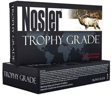 Picture of Nosler Trophy Grade Rifle Ammo - 270 Win, 130gr AccuBond, 20rds Box