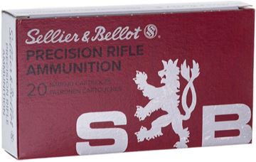 Picture of Sellier & Bellot Rifle Ammo - 308 Win, 168Gr, HPBT, 20rds Box