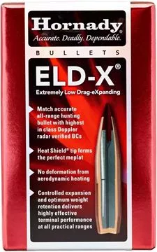 Picture of Hornady Rifle Bullets - 30 Caliber (.308"), 178Gr, ELD-X, 100ct Box