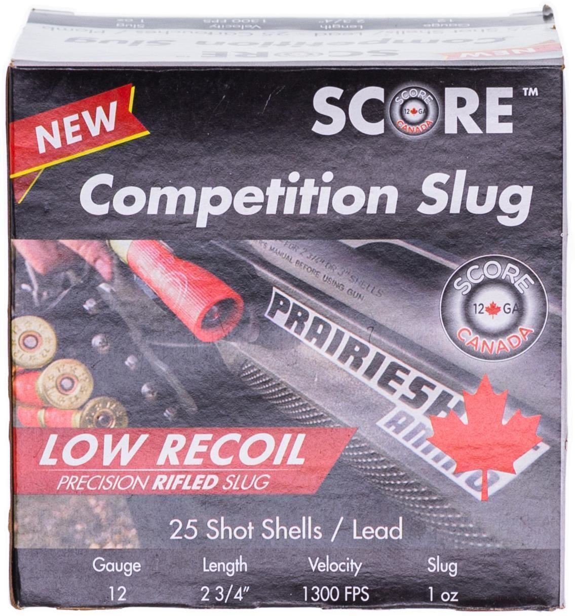 Score Competition Slug Shotgun Ammunition. Reliable Gun: Firearms ...