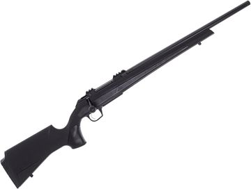 Picture of CZ 600 Alpha Bolt-Action Rifle - 308 Win, 20" Cold Hammer Forged Barrel, Threaded m15X1, Black Polymer Stock, No Sights, Picatinny Scope Bases, Adjustable Single Stage Trigger, 5rds