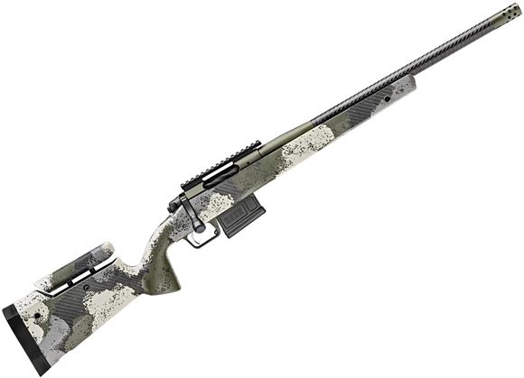 Picture of Springfield Armory 2020 Waypoint Bolt Action Rifle - 308 Win, 20", Carbon Fiber Barrel, Evergreen Camo Adjustable Carbon Fiber Stock, TriggerTech 2.5-5 lbs, 5rds AICS Mag, Radial Muzzle Brake