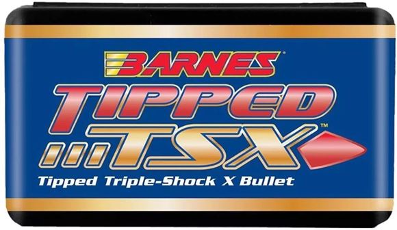 Picture of Barnes TTSX (Tipped Triple-Shock X) Hunting Rifle Bullets - 270 Caliber (.277"), 130Gr, Tipped TSX BT, 50ct Box