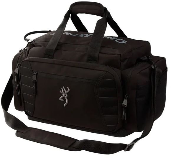 Picture of Browning Shooting Accessories - Factor Range Bag, Heavy Duty Rip-Stop Fabric, Modular Padded Partitions, Black