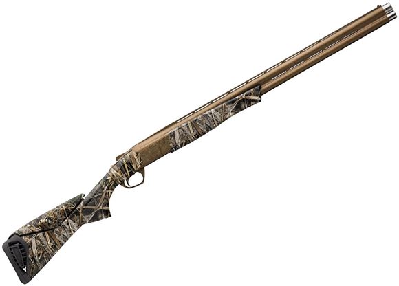 Picture of Browning Cynergy Wicked Wing Over/Under Shotgun -12Ga, 3-1/2", 30", Vented Rib, Realtree Max-7 Camo, Burnt Bronze Cerakote, Composite Stock w/ Textured Grip Panels, Ivory Front Sight, Invector-Plus (F,M,IC)