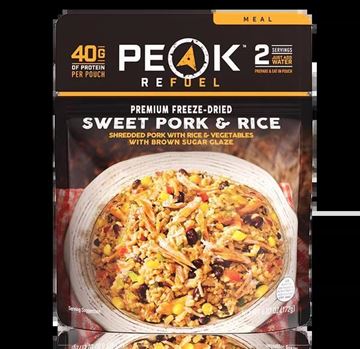 Picture of Peak Refuel Freeze Dried Meals - Sweet Pork & Rice Meal