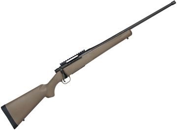 Picture of Mossberg 27875 Patriot Bolt Rifle 6.5 Creedmoor, 22"Threaded, Fluted Bbl, DBM, Syn FDE stk