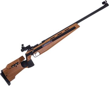 Picture of Anschutz 1903 KK Match Rimfire Bolt Action Rifle - 22 LR, 25", Precision Target Barrel, Blued, Walnut Stock, 2-Stage 5098 Trigger, 6834 Sight Set M18