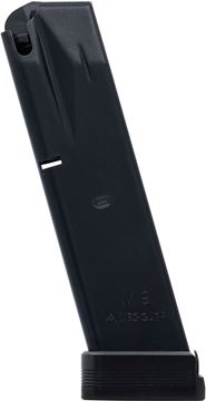 Picture of Mec-Gar Competition Pistol Magazines - Beretta 92 FS, 9mm, 10rds, Full Metal Body, Extended Aluminum Base Pad, Blued