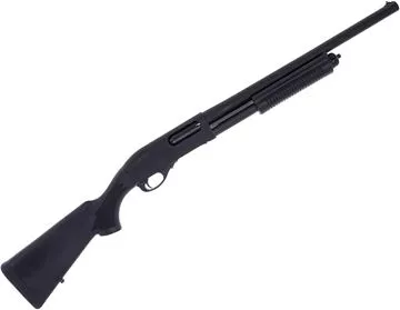 Picture of Remington 870 Police Pump Action Shotgun - 12Ga, 3", 18", Parkerized, Synthetic Stock & Fore-End, 4rds, Fixed IC Choke, Bead Sight
