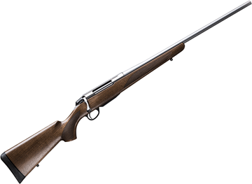 Picture of Tikka T3X Hunter Bolt Action Rifle - 30-06 SPRG, 22.4", Stainless, Matte Oiled Walnut Stock, 3rds, No Sights