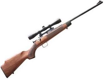 Picture of Keystone 00008BSC Chipmunk Single Shot Rifle, 22 LR, 16.5" BBL Deluxe Walnut w/ Scope and Case
