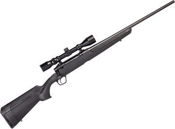 Picture of Savage 57262 Axis XP Bolt Action Rifle 25-06 Rem, 22" Bbl Blk, Blk Syn Stock, 4 Rnd Dm, Weaver 3-9X40