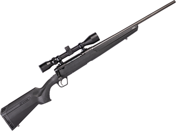Picture of Savage 57265 Axis XP Compact Bolt Action Rifle 223 Rem, 20" Bbl Blk Blk Syn Stock, 4 Rnd Dm, Weaver Kaspa 3-9X40
