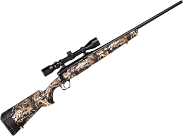 Picture of Savage 57277 Axis XP Bolt Action Rifle, 6.5 Creed., 22" Bbl, Black Mossy Oak Break Up Country, 3-9x40 Scope, 4+1 Rnd