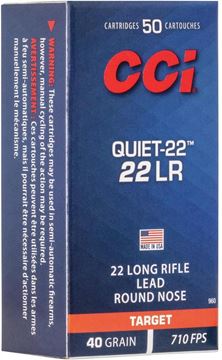 Picture of CCI Low Noise/Training/Speciality Rimfire Ammunition