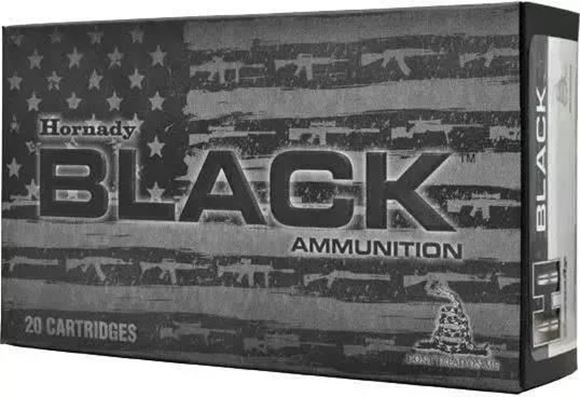 Picture of Hornady Black Rifle Ammo - 308 Win, 168Gr, A-MAX, 20rds Box